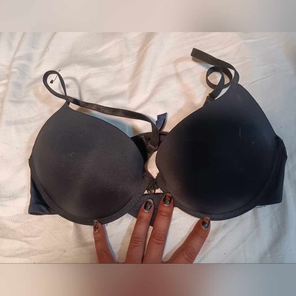 RACHEL Rachel Roy Black TShirt Bra 36 b